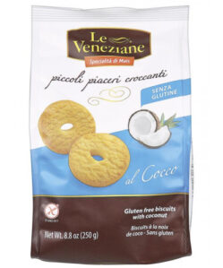 Le Veneziane keksz kókuszos 250 g