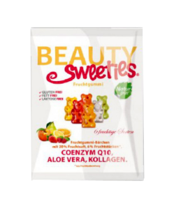 Beauty Sweeties gluténmentes gumicukor macik 125 g
