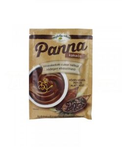 Nyírfacukor panna hidegen kev.puding csokoládé 50 g