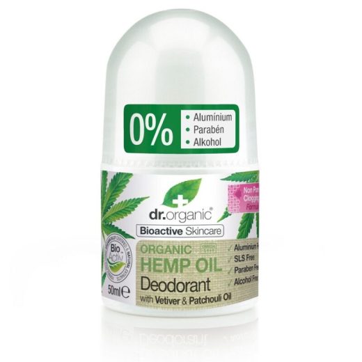 Dr. organic bio kendermagolaj golyós deo 50 ml