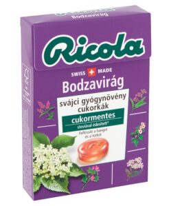 Ricola cukorka bodzavirág 40 g