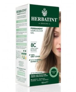 Herbatint 8c világos hamvas szoke tartós növényi hajfesték 150 ml
