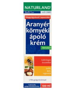 Naturland aranyér környéki ápoló krém 100 ml