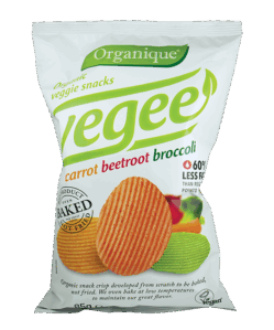 Organique bio burgonya snack zöldséges vegee 85 g