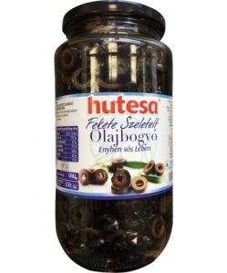 Hutesa fekete szeletelt olajbogyó 935 ml
