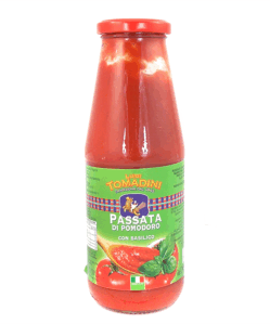 Luigi tomadini paszírozott paradicsom bazslikomos 680 ml