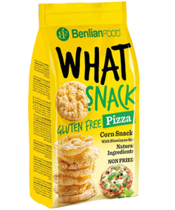 Benlian What snack gluténmentes puff. kukorica pizzás 50 g