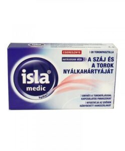 Isla medic hydro+ torok pasztilla 30 db