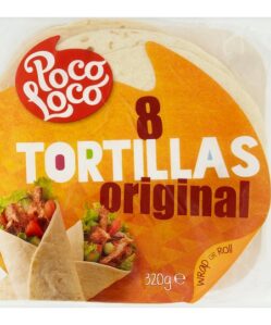 Poco Loco lágy tortilla original 320 g