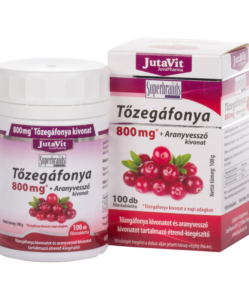 Jutavit tőzegáfonya+aranyvessző kivonat tabletta 100 db