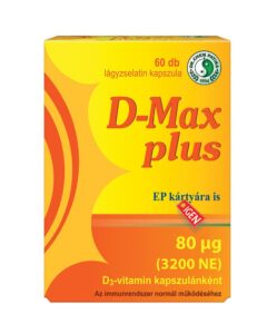 Dr. chen d-max plus d3-vitamin 3200ne kapszula 60 db