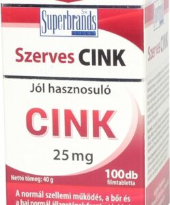 Jutavit szerves cink tabletta 100 db