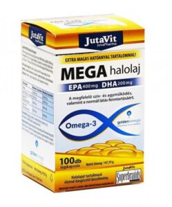 Jutavit Mega halolaj omega-3  kapszula 100 db