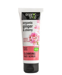 Organic Shop bio gyömbéres cseresznye tisztító arcradír 75 ml