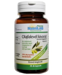 Nutrilab olajfalevél kivonat kapszula 30 db