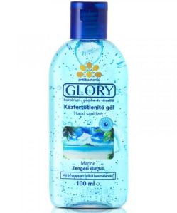 Glory kézfertotlenítő gél tengeri 100 ml