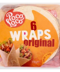 Poco Loco wraps lágy tortilla 370 g
