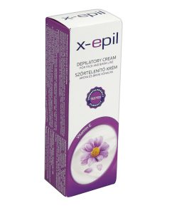 X-Epil szőrtelenítő krém arcra,bikini vonalra 40 ml