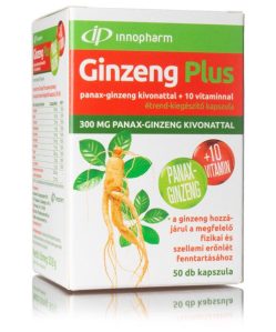 Innopharm ginzeng plus panax-ginzeng kivonattal +10 vitaminn 50 db