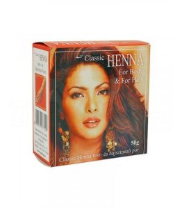 Classic Henna haj és testfesték por 50 g
