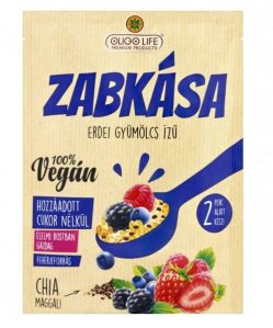 Oligolife vegán zabkása erdei gyümölcs édesítoszerekkel 65 g