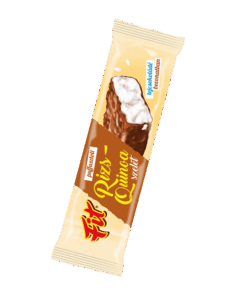 Fit puffasztott rizs-quinoa szelet tejcsokoládés 18 g