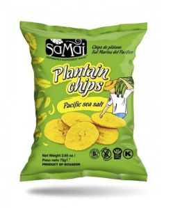 Samai plantain főzőbanán chips tengeri sós 75 g