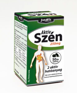 Jutavit aktív szén 250mg tabletta 50 db
