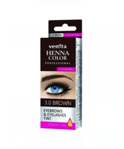 Venita henna color gyógynövényes szemöldök festék 3.0 barna 15 g
