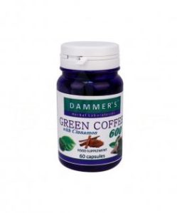 Dammers green coffee 600 zöld kávé+fahéj 600 kapszula 60 db