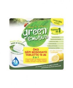 Green Emotion öko mosogatógép tabletta 16 db