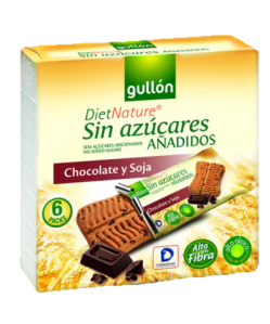 Gullón snack csokis keksz 144 g