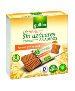 Gullón snack zabos-narancsos keksz 144 g