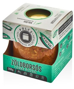 Polcz zöldborsós csirke rizzsel adalékmentes készétel 350 g