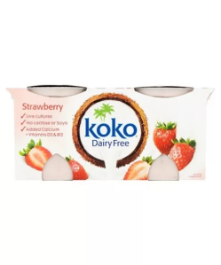 Koko kókuszgurt epres 250 g