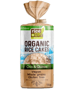 Rice Up bio szelet chia mag&quinoa 120 g