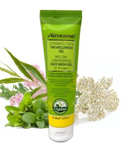 Naturissimo citromfű-fűzfa tini arclemosó gél 100 ml