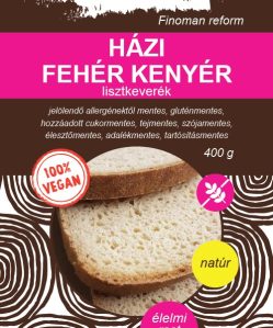 Paleolit Éléskamra Vegán Házi fehér kenyér lisztkeverék gluténmentes 400 g