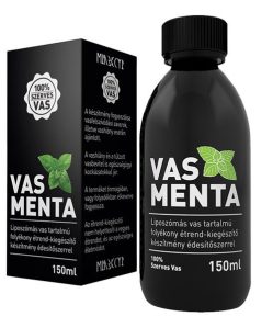 Vasmenta liposzómás vas tartalmú folyékony étrend-kiegészíto 150 ml