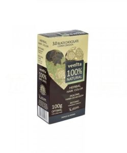 Venita 100% natural gyógynövényes hajfesték 3.0 fekete csokoládé 100 g