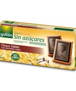 Gullón choco tablet étcsokis keksz édesítoszerrel 150 g