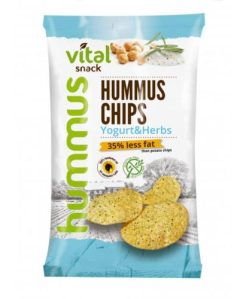 Vital humusz chipsz joghurtos zöldfuszeres 65 g