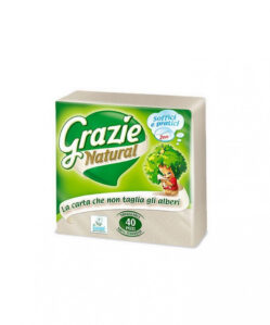 Grazie Natural szalvéta 2 rétegű 40 db