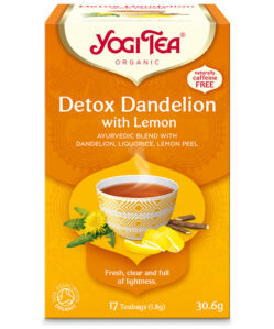 YOGI TEA Detox tisztító méregtelenítő tea citrommal és gyermekláncfűvel 17 Filter