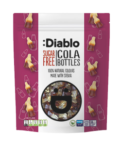 Diablo cukormentes cola ízű gumicukor, édesítőszerrel 75 g