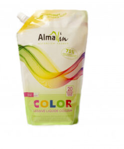 Almawin color folyékony mosószer koncentrátum színes ruhákhoz hársfavirág kivonattal 1500 ml