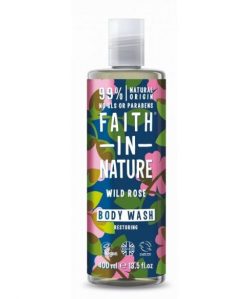 Faith in nature vadrózsa tusfürdo 400 ml