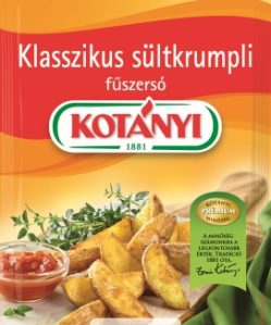 Kotányi klasszikus sültkrumpli fuszerkeverék 20 g