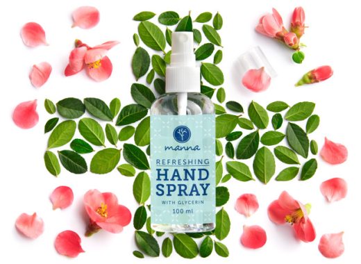 Manna frissítő kézspray glicerinnel 100 ml