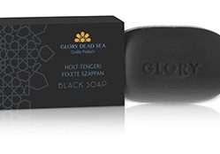 Glory holt-tengeri fekete szappan (Black) 120 g